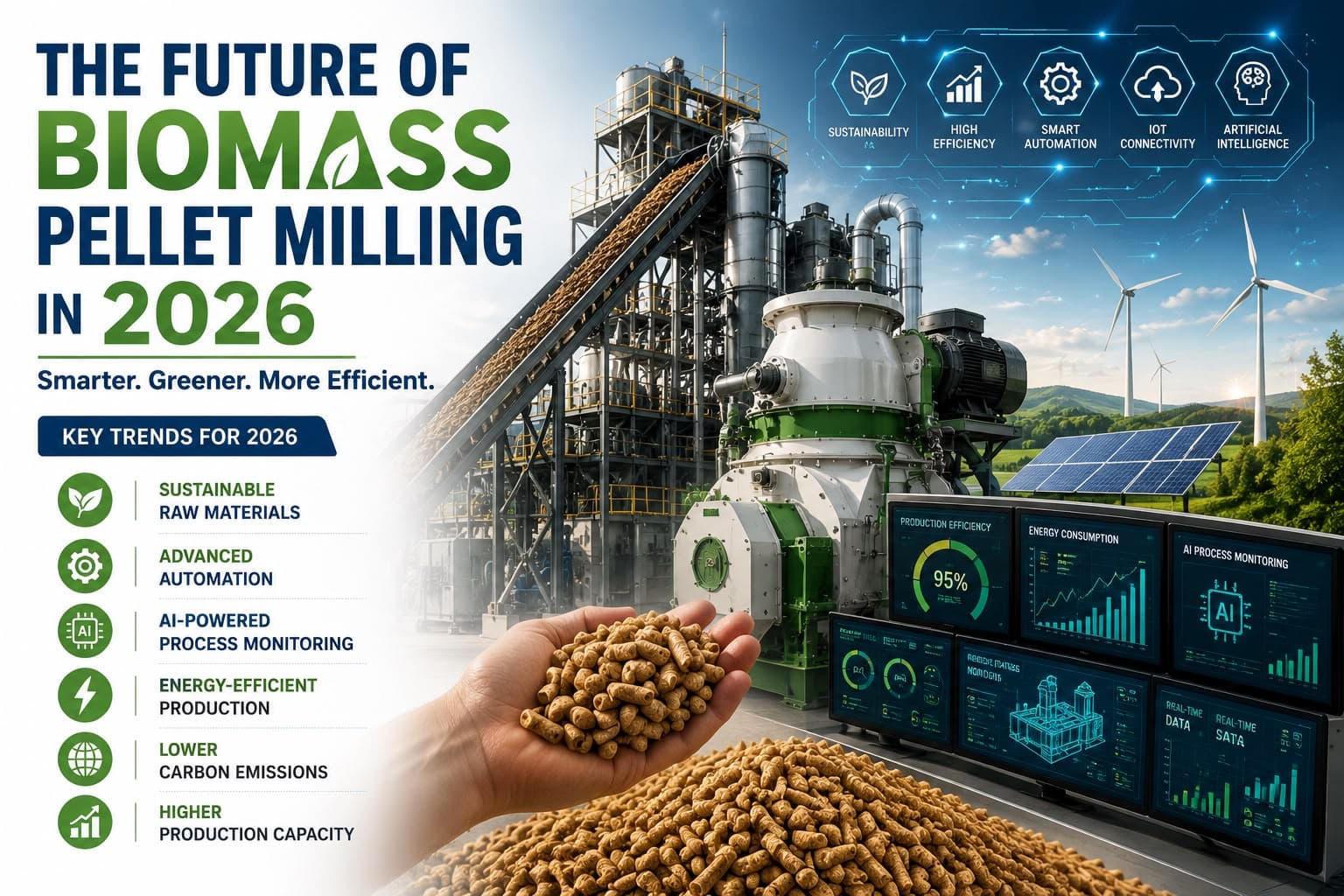 The Future of Biomass Pellet Milling: Trends Shaping the Industry in 2026