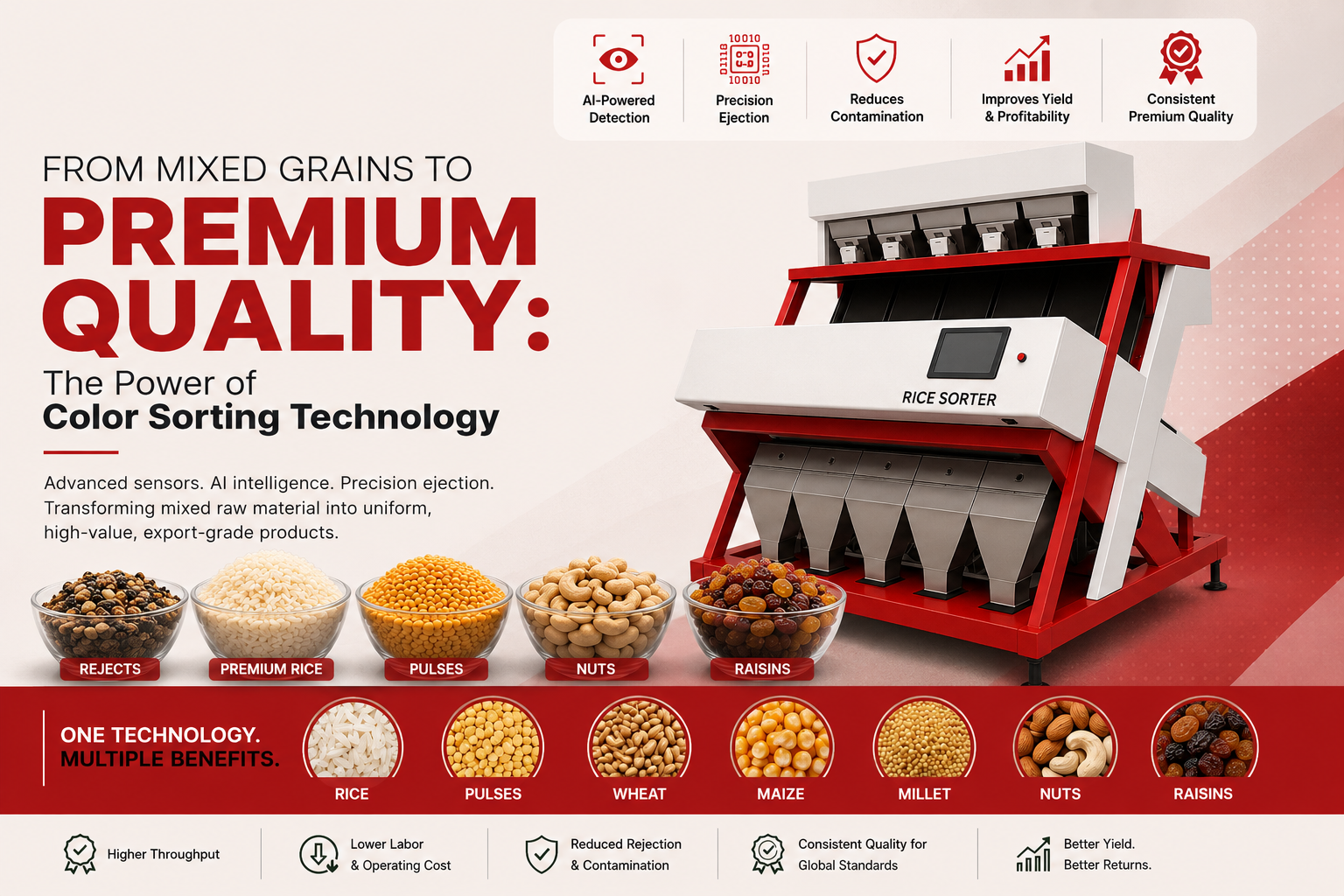 From Mixed Grains to Premium Quality
