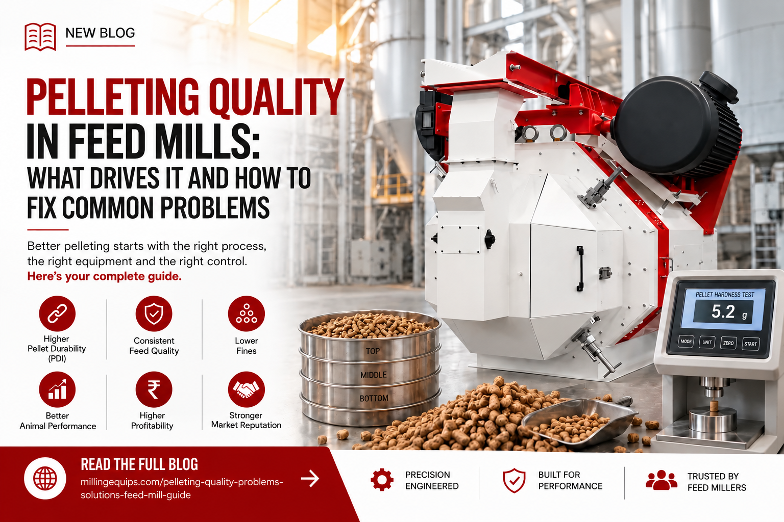 Pelleting Quality in Feed Mills